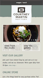 Mobile Screenshot of courtneymartinpottery.com